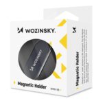 Magnetiga telefonihoidja autosse, armatuurile kleebitav, Wozinsky (WMH-06), tumehall (2)