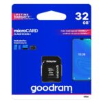 microSDHC mälukaart 32GB + SD adapter, Goodram microCARD (M1AA-0320R12), Class 10 UHS-I (5)