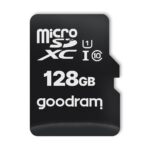 microSDXC mälukaart 128GB + SD adapter, Goodram microCARD (M1AA-1280R12), Class 10 UHS-I (3)