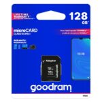 microSDXC mälukaart 128GB + SD adapter, Goodram microCARD (M1AA-1280R12), Class 10 UHS-I (5)