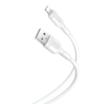 USB-A - Lightning kaabel 1m 2,1A, XO (NB212), valge (1)