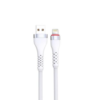 USB-A - Lightning kaabel 1m 2,4A, XO (NB213), valge (1)