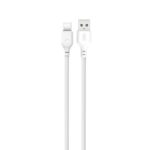 USB-A - USB-C kaabel 1m 2,1A, XO (NB103), valge (1)