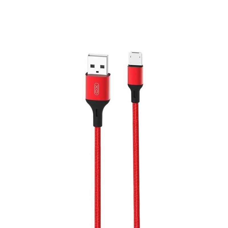 USB-A - Micro USB kaabel 1m 2A, XO (NB143), punane (1)
