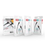 USB-A - USB-C kaabel 1m 2,4A, XO (NB-P171), must (2)