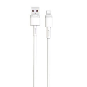 USB-A - USB-C kaabel 1m 5A, XO (NB-Q166), valge (1)