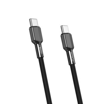 USB-C - USB-C kaabel 1m 60W PD, XO (NB-Q183B), must (1)