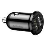 Autolaadija 2x USB-A 4,8A, Baseus Grain Pro (CCALLP-01), must (3)