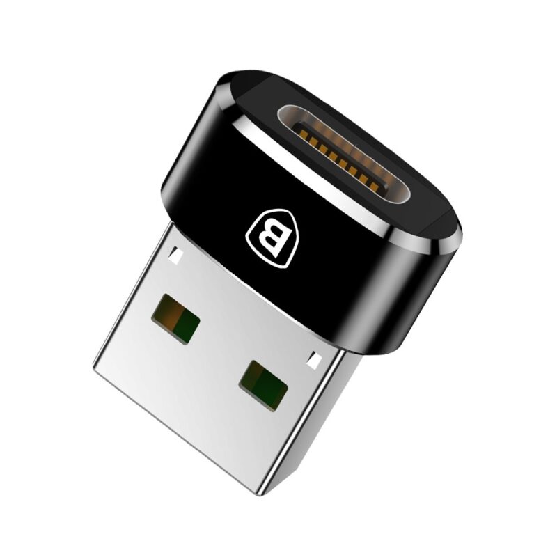 USB-C - USB-A adapter, Baseus (CAAOTG-01), must (1)