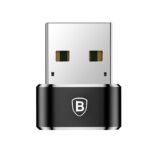 USB-C - USB-A adapter, Baseus (CAAOTG-01), must (2)