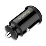 Autolaadija 2x USB-A 3,1A, Baseus Grain (CCALL-ML01), must (6)