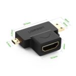 HDMI - Mini HDMI / Micro HDMI adapter, Ugreen (20144), must (2)