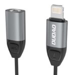 Lightning - 3.5mm AUX adapter, Dudao (L17), must-tumehall (2)