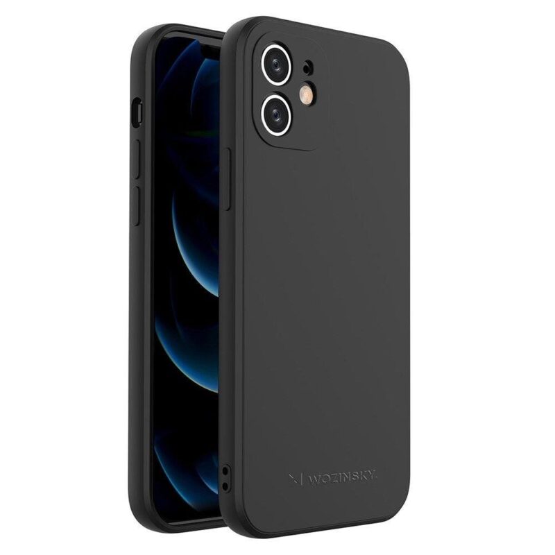 iPhone 7 / 8 / SE 2020 / SE 2022 ümbris, Wozinsky Color Case, must (1)