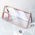 iPhone 13 Pro ümbris, Baseus Crystal (ARJT001004), roosa (13)