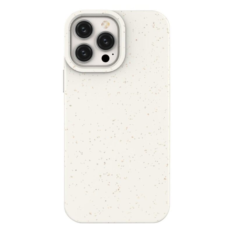 iPhone 13 Pro ümbris ökomaterjalidest, Eco Case, valge (1)