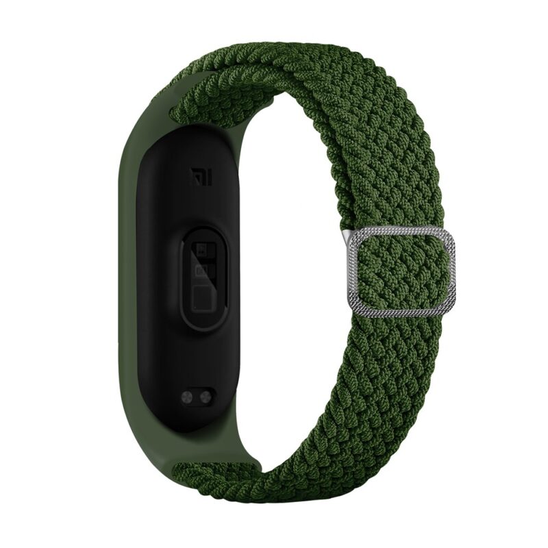 Xiaomi Mi Band 3 / 4 / 5 / 6 rihm kangast, roheline