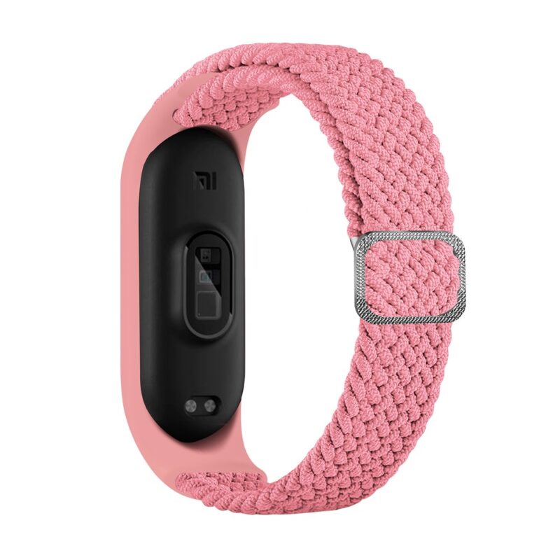 Xiaomi Mi Band 3 / 4 / 5 / 6 rihm kangast, roosa